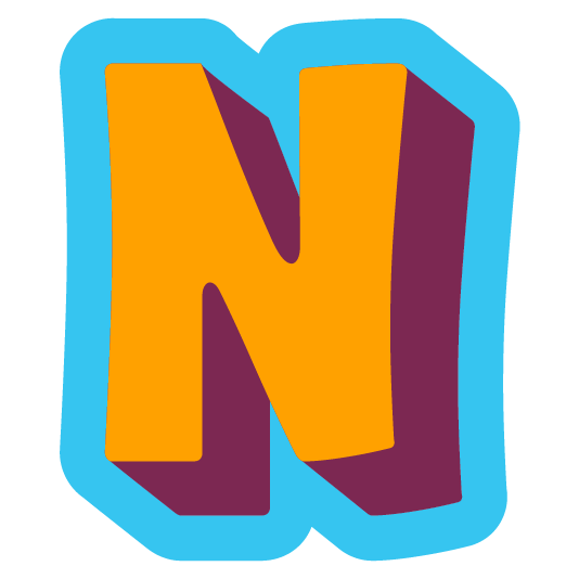 alphabet-yellow-n